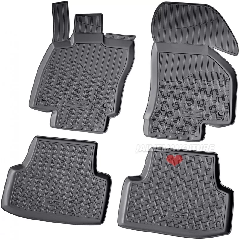 3D rubber mat voor Volkswagen GOLF VII