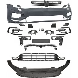 Frontstoßstange für VW Golf 7 Look R PHASE 2