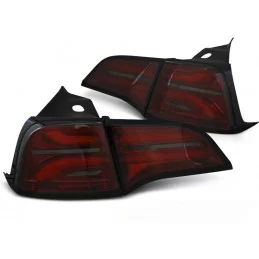 Tubo de luces traseras led para blanco de Seat Ibiza 6J - rojo