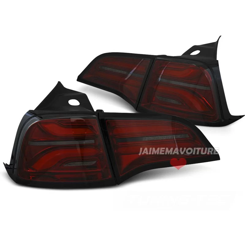 Tubo de luces traseras led para blanco de Seat Ibiza 6J - rojo Tubo de luces traseras led para blanco de Seat Ibiza 6J - rojo