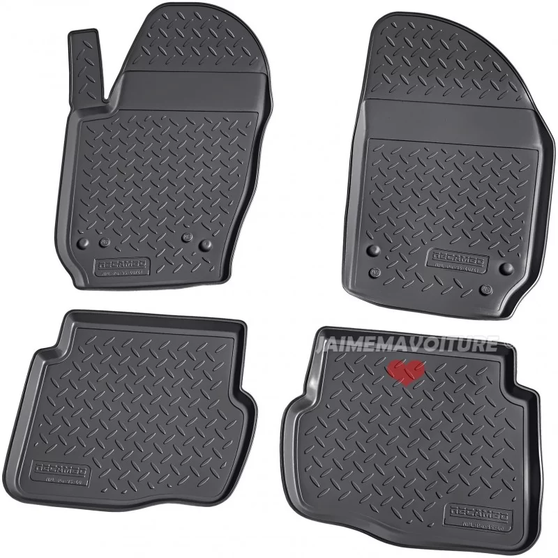 Goma alfombra para Skoda Fabia (6Y) (99-07)