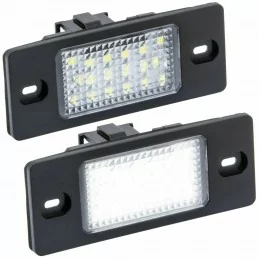 LED kentekenplaatverlichting WIT voor Skoda Fabia / Yeti