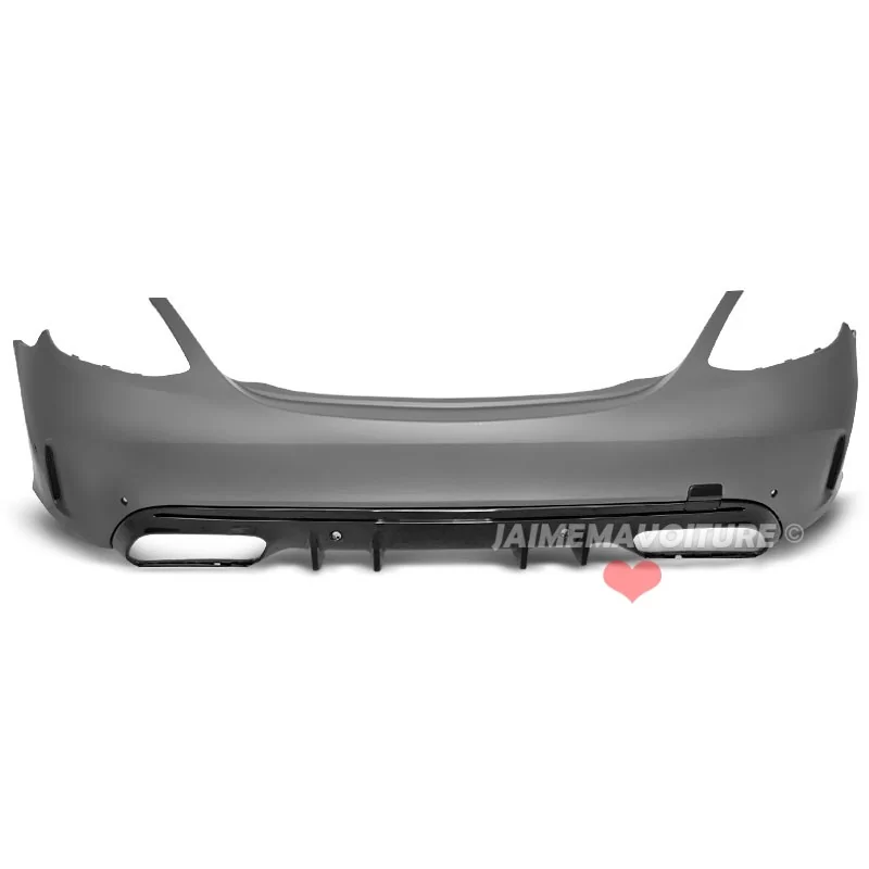 Paraurti posteriore per Mercedes Classe C 2018-2021 look C63 AMG Paraurti posteriore per Mercedes Classe C 2018-2021 look C63 AMG