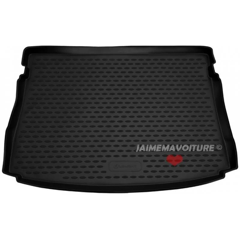 Tapis de coffre caoutchouc 3D VW Golf 8 Tapis de coffre caoutchouc 3D VW Golf 8