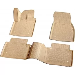 Beige vloermatten voor Range Rover Evoque L551 2019- Jaimemavoiturercb 1 - Jaimemavoiture.fr 