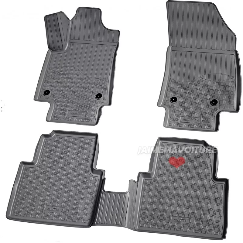 Tapis caoutchouc pour Peugeot 2008 II 2019-2024