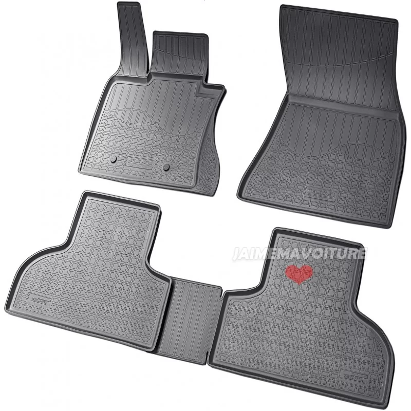 3D rubber mat 4 kit for BMW X5 2013-2018