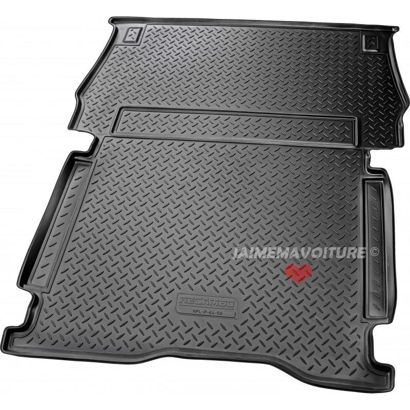 Tapis arrière pour Citroen Berlingo II / Peugeot Partner II - UTILITAIRE