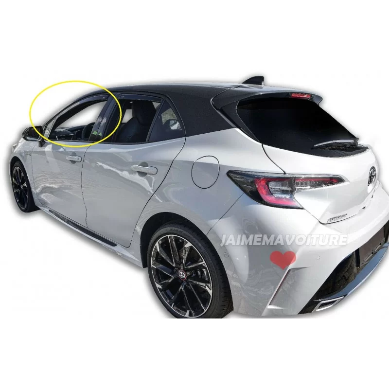 Luftleitbleche vorne für Toyota Schrägheck Corolla XII 2018 2019 2020 2021 2022