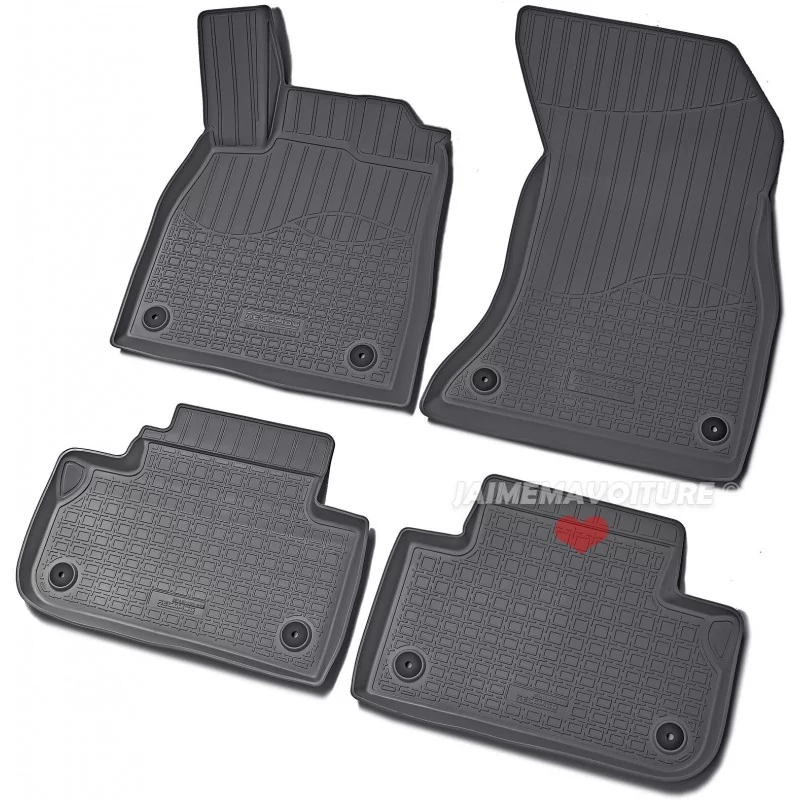 Tapis pour Audi Q5 SQ5 - 3D noir