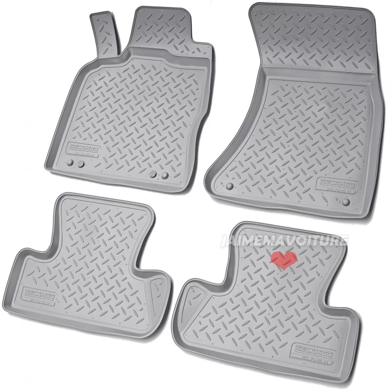 Tapis gris pour AUDI Q5 8R - 2008-2017