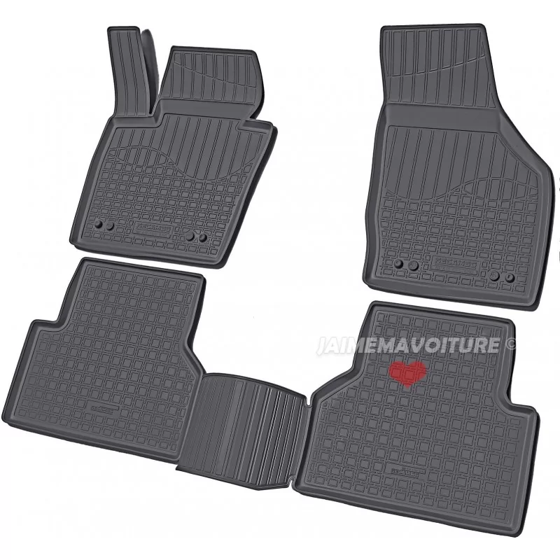 Rubber mats Audi Q3 2011-2018