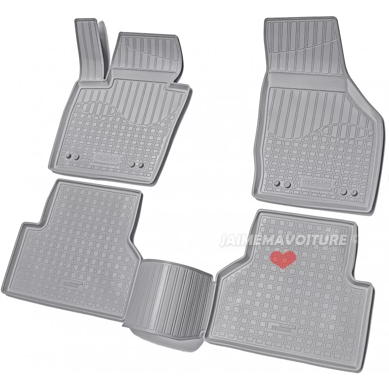 Rubber mats for Audi Q3 2011-2018