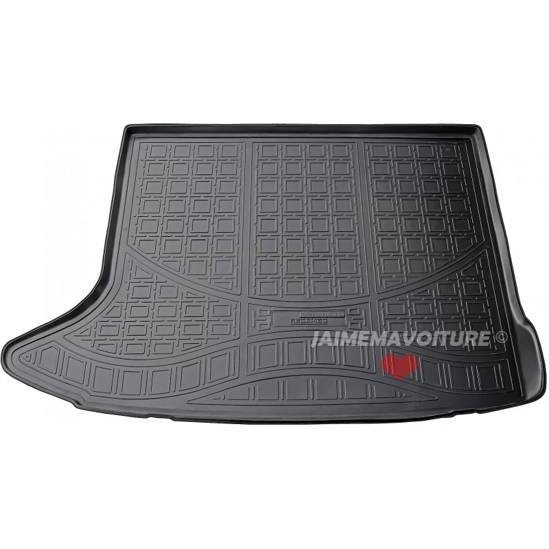Tapis de coffre caoutchouc pour Audi Q3 Tapis de coffre caoutchouc pour Audi Q3