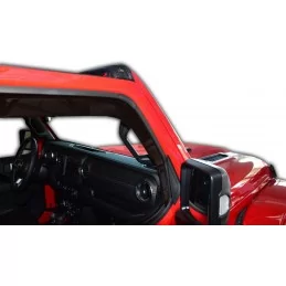 Déflecteur vitre avant arrière Jeep Wrangler JL IV 2019 2020 2021 2022