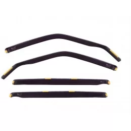 Front/rear deflectors for Jeep Wrangler JL IV 2019 2020 2021 2022 Jaimemavoituredéflecteur 2 - Jaimemavoiture.fr 