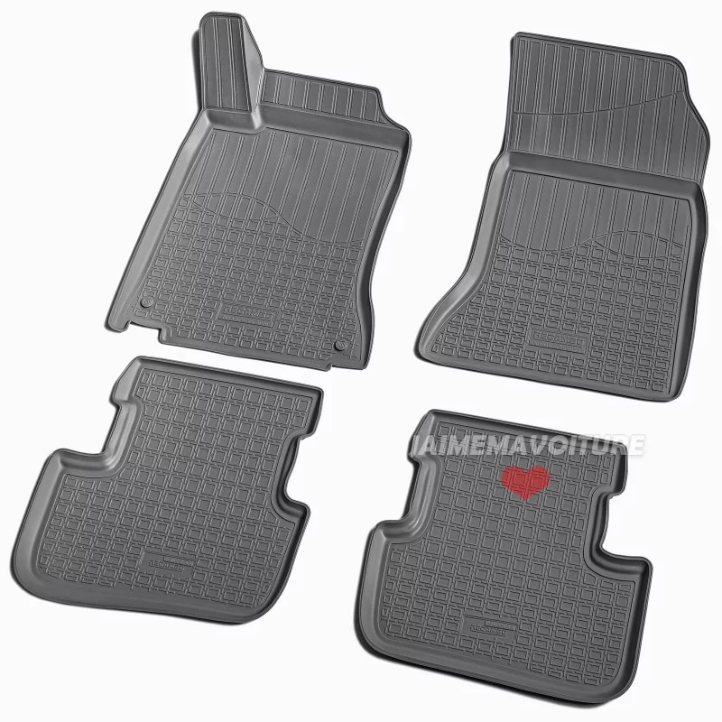 Tapis caoutchouc pour Mercedes classe A W176 2012-2018 Tapis caoutchouc pour Mercedes classe A W176 2012-2018