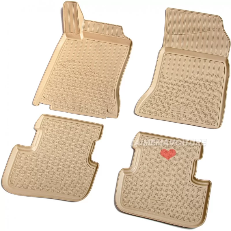 Tapis beige pour Mercedes-Benz Classe A W176 Tapis beige pour Mercedes-Benz Classe A W176