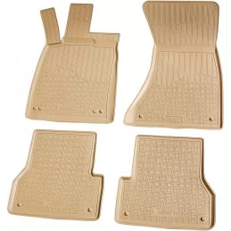 Tappeto beige per Audi A6 C7 4G 2011-2018