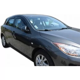 Front- och bakre deflektorer för MAZDA 3 BL med baklucka 2009-2014