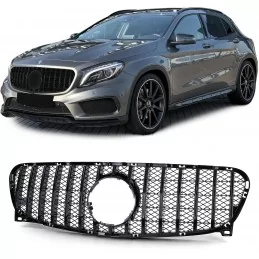 Kühlergrill Mercedes GLA - grau Diamant