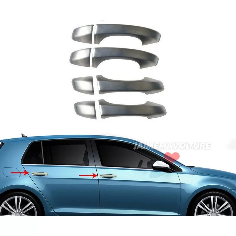 4 cubierta para VW GOLF p 7-5 tiradores de puerta cromados Jaimemavoiturechrome 1 - Jaimemavoiture.fr 