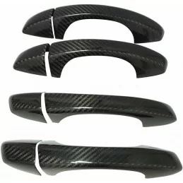 4 Carbon-look door handle covers for VW GOLF 7 - 5P