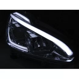 Pilotos traseros led para Peugeot 208 - rojo blanco