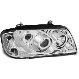 Phares avants pour Mercedes Classe C W202 Chrome