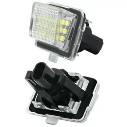 Par de retrovisores led para Citroen C3 C4 C5 - Negro