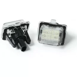 Par de retrovisores led para Citroen C3 C4 C5 - Negro