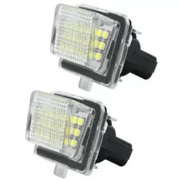 Par de retrovisores led para Citroen C3 C4 C5 - Negro