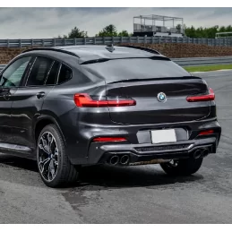 For BMW X4 G02 black M Performance spoiler