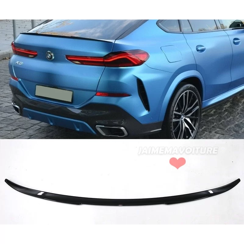 Black spoiler for BMW X6 G06