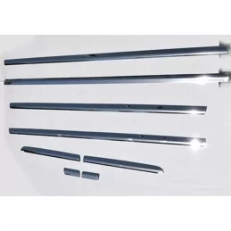 Gliederung der Fenster Chrom Alu 8 Pcs Edelstahl CITROEN C4 - Modell Limousine