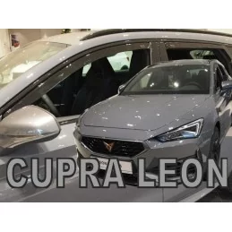 Deflettori per vetri anteriori e posteriori per Seat Leon CUPRA 2020-2024