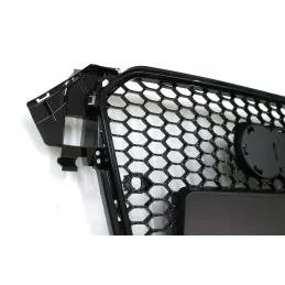 Calandre RS4 AUDI  A4 B8.5 2012-2015 noire vernie