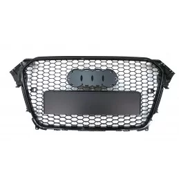 Calandre RS4 AUDI  A4 B8.5 2012-2015 noire vernie