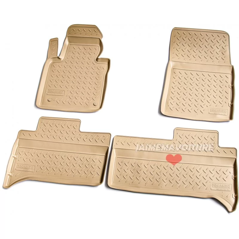 Beige tapijt voor Range Rover Vogue 2002-2012