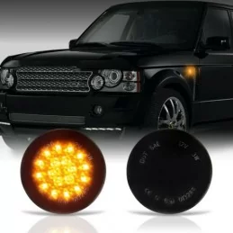 Répétiteurs clignotants led pour Range Rover L322 2002-2012 NOIR