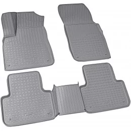 Beige rubber mat for Audi Q7 2015-2020
