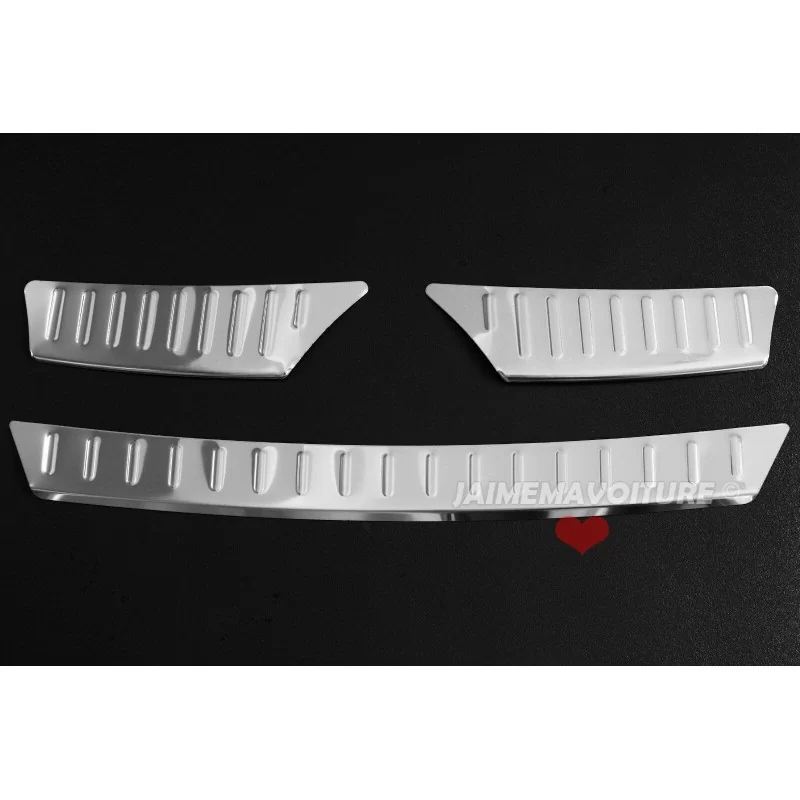 Umbral de carga de aluminio cromado VW Tiguan 2007-2015 Umbral de carga de aluminio cromado VW Tiguan 2007-2015