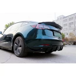 Body kit sportivo per Tesla Model 3 nero trasparente