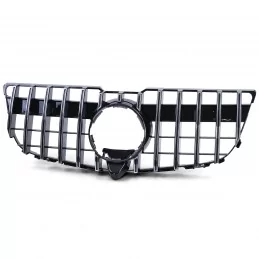 Frontgrill till Mercedes GLK 2012-2015 GT AMG look - Svart