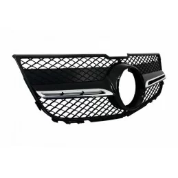 Grille calandre pour Mercedes GLK 2012-2015 look AMG - NOIRE CHROME