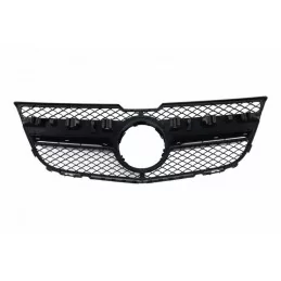 Grille calandre pour Mercedes GLK 2012-2015 look AMG - NOIRE CHROME