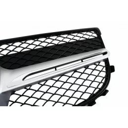 Grille grille for Mercedes GLK 2012-2015 look AMG - BLACK CHROME