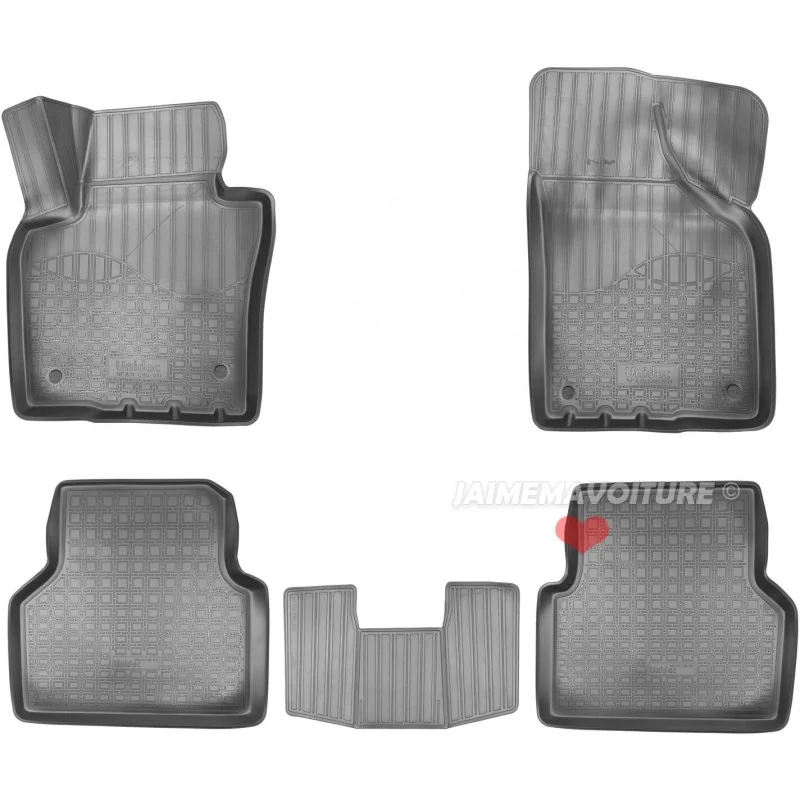 Volkswagen Tiguan rubber floor mats  