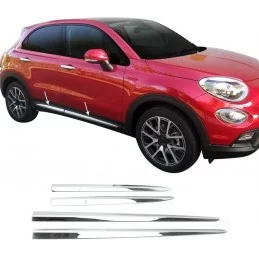 caja de aluminio cromado riel inferior a Fiat 500X