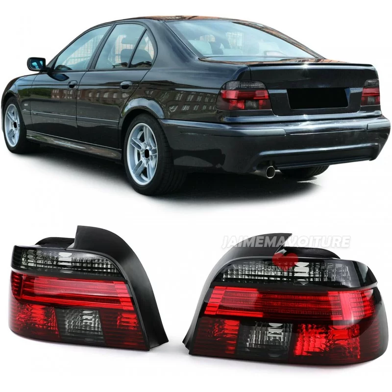 Red smoke for BMW E39 rear lights